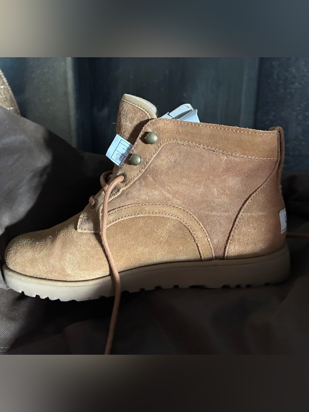 UGG Men's Suede Lace-Up Desert Boot in Brown